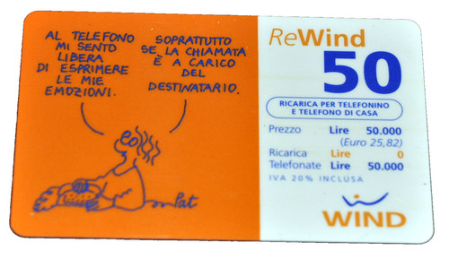 Scheda telefonica wind - scheda,