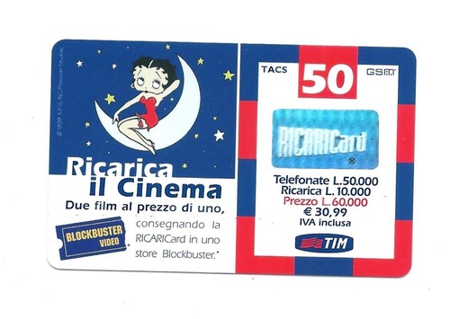 Ricarica tim cinema betty - tim, il